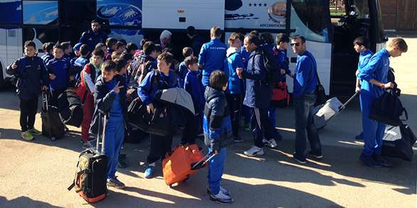 Έφτασε η αποστολή των Τραχώνων ! Μετά από ένα όμορφο ταξίδι και με ανεβασμένη τη διάθεση οι μπλε κατέκλυσαν το Σοφικό !!!